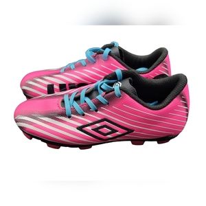 Umbro Arturo 2.0 Girls Pink Soccer Cleats Size 11K